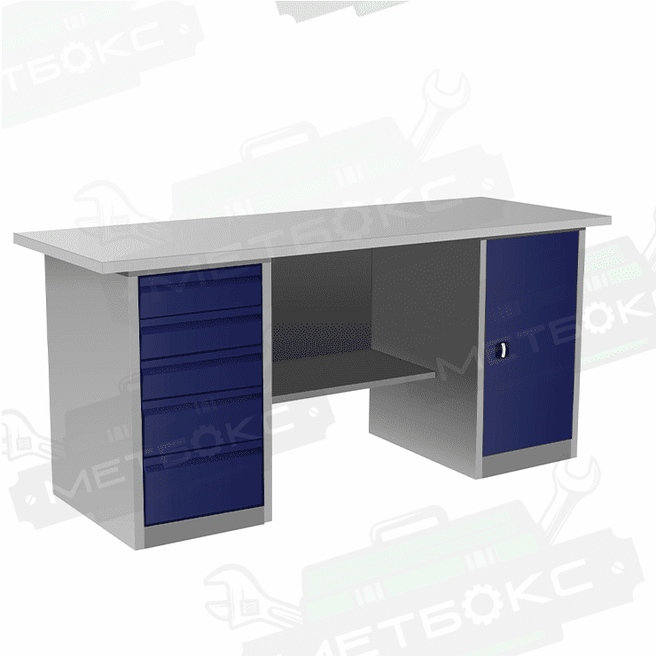 Верстак с тумбой и драйвером ВП-4/1,9 купить в Великом Новгороде Верстак с тумбой и драйвером ВП-4/1,9 купить в Великом Новгороде