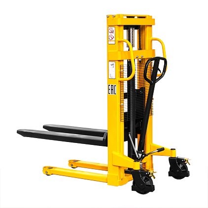 Ручной гидравлический штабелер SDJ 1520 (1500 кг; 2 м; фиксированные вилы) SMARTLIFT (SMART) купить в Великом Новгороде Ручной гидравлический штабелер SDJ 1520 (1500 кг; 2 м; фиксированные вилы) SMARTLIFT (SMART) купить в Великом Новгороде