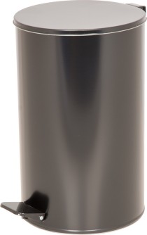 Урна с педалью черный 20 литров Урна с педалью черный 20 литров