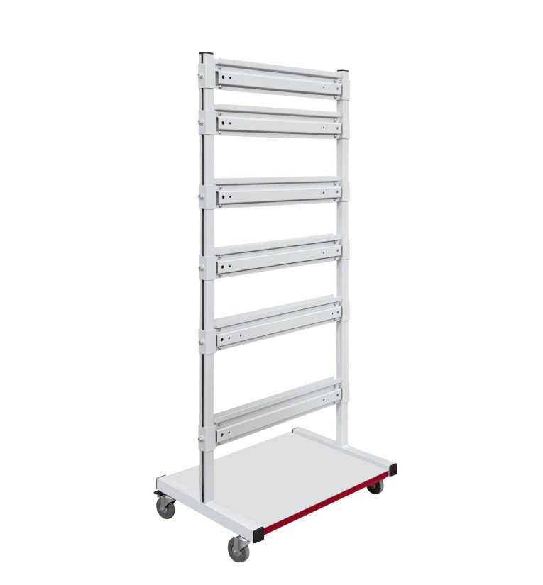 Стойка мобильная для лотков Gresson СМЛ ESD купить в Великом Новгороде Стойка мобильная для лотков Gresson СМЛ ESD купить в Великом Новгороде