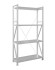 Стеллаж MS U 2000x700x400 4 полки (200 кг, перф) купить в Великом Новгороде
