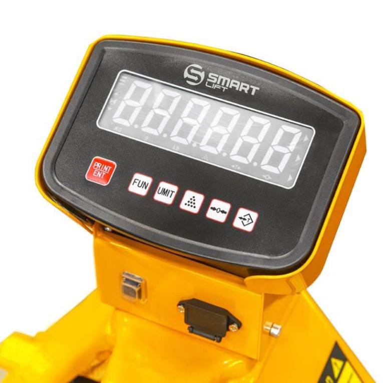 Гидравлическая тележка с весами BFC20 (г/п 2000 кг, вилы 1150x570 мм, RDP) SMARTLIFT (SMART) купить в Великом Новгороде Гидравлическая тележка с весами BFC20 (г/п 2000 кг, вилы 1150x570 мм, RDP) SMARTLIFT (SMART) купить в Великом Новгороде