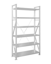 Стеллаж MS U 2000x700x400 6 полок (200 кг, металл)