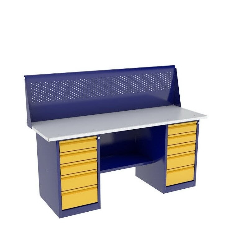 Верстак с двумя драйверами ВП-6/1,6 с экраном купить в Великом Новгороде Верстак с двумя драйверами ВП-6/1,6 с экраном купить в Великом Новгороде