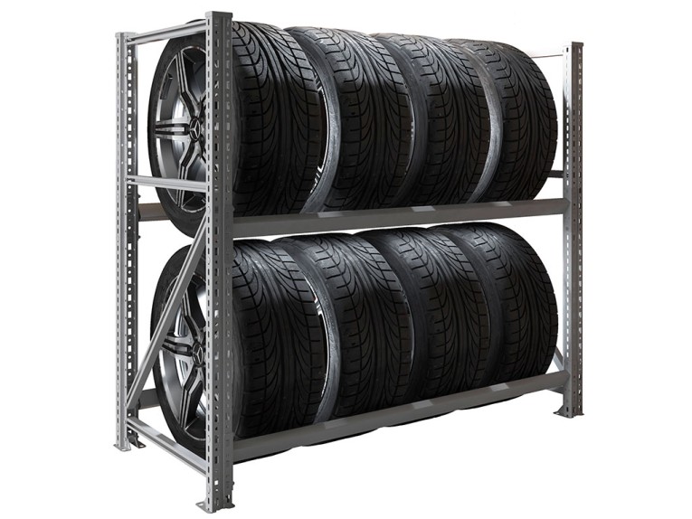 Стеллаж MS PRO 1200/1353X606 стационарный для хранения 8 шин купить в Великом Новгороде
