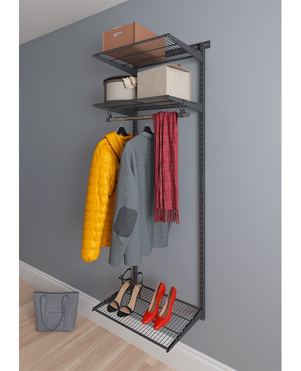 Гардеробная система Практик Home Basic G60 графит купить в Великом Новгороде Гардеробная система Практик Home Basic G60 графит купить в Великом Новгороде