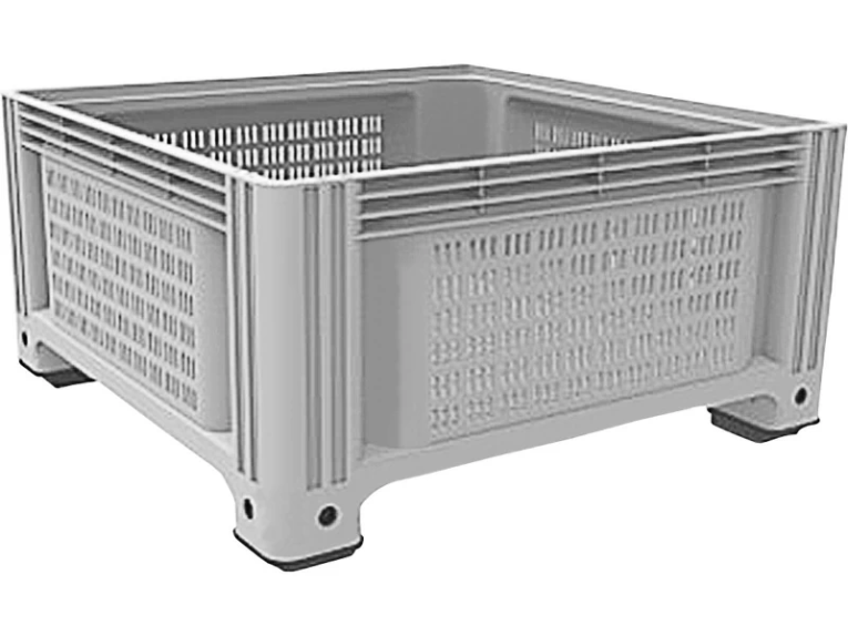 D-Box 1130 P 1130x1130x580 мм перфорированный серый на ножках купить в Великом Новгороде D-Box 1130 P 1130x1130x580 мм перфорированный серый на ножках купить в Великом Новгороде