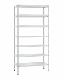 Стеллаж металлический Титан МС-500 2400х1000х300 7 полок Стеллаж металлический Титан МС-500 2400х1000х300 7 полок