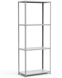 Стеллаж металлический Титан МС-500 2500х1000х400 4 полки