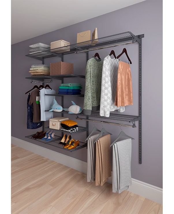 Гардеробная система Практик Home Max G210 графит купить в Великом Новгороде Гардеробная система Практик Home Max G210 графит купить в Великом Новгороде