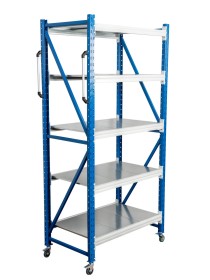 Стеллаж мобильный БиКом СТ-4 300x90x70 5 полок Стеллаж мобильный БиКом СТ-4 300x90x70 5 полок