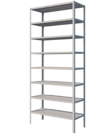 Стеллаж MS Standart 1600х700х300 8 полок