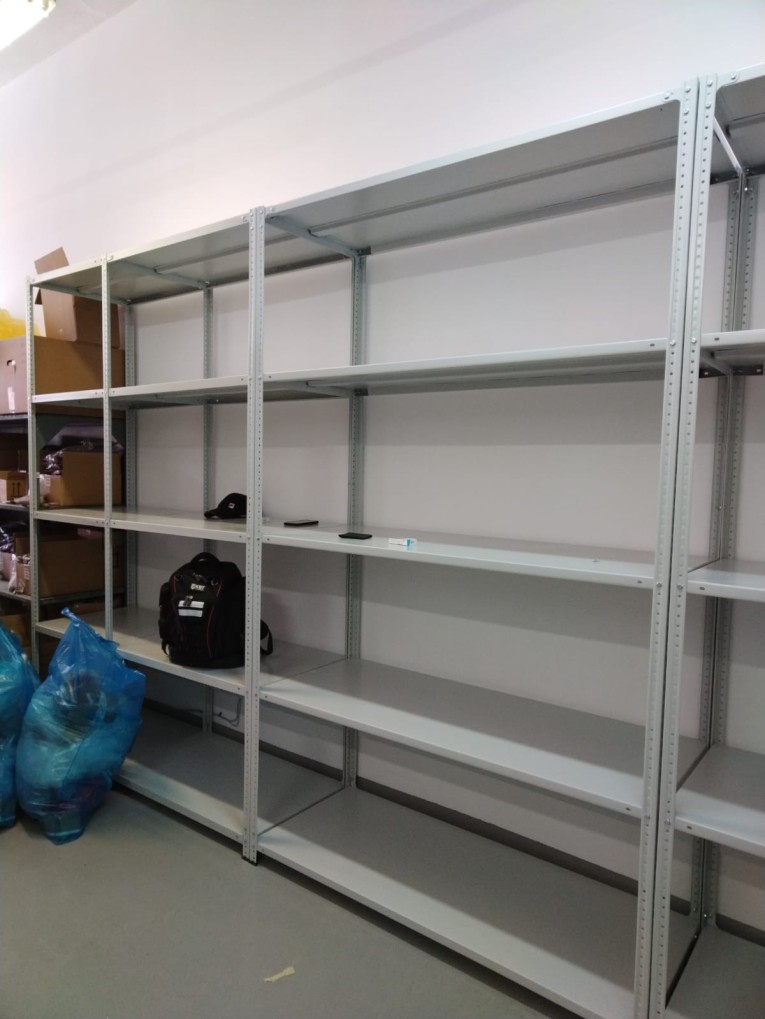 Стеллаж металлический Титан МС-500 2000х1000х600 5 полок купить в Великом Новгороде Стеллаж металлический Титан МС-500 2000х1000х600 5 полок купить в Великом Новгороде