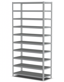 Стеллаж MS Strong 2000х1500х400 10 полок Стеллаж MS Strong 2000х1500х400 10 полок