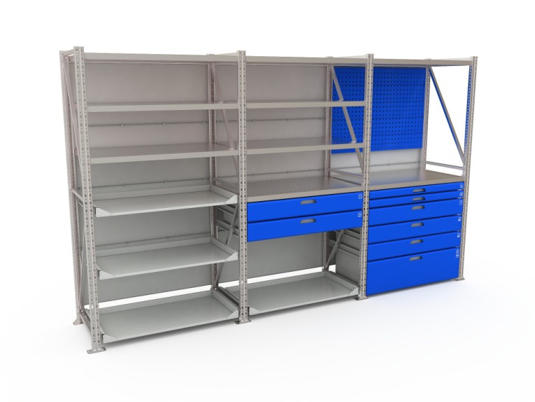 Система хранения инструментов MODUL XL 3x2000 №3 купить в Великом Новгороде Система хранения инструментов MODUL XL 3x2000 №3 купить в Великом Новгороде