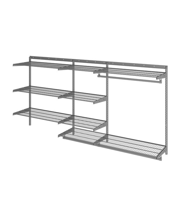 Гардеробная система Практик Home Optima G240 графит купить в Великом Новгороде Гардеробная система Практик Home Optima G240 графит купить в Великом Новгороде