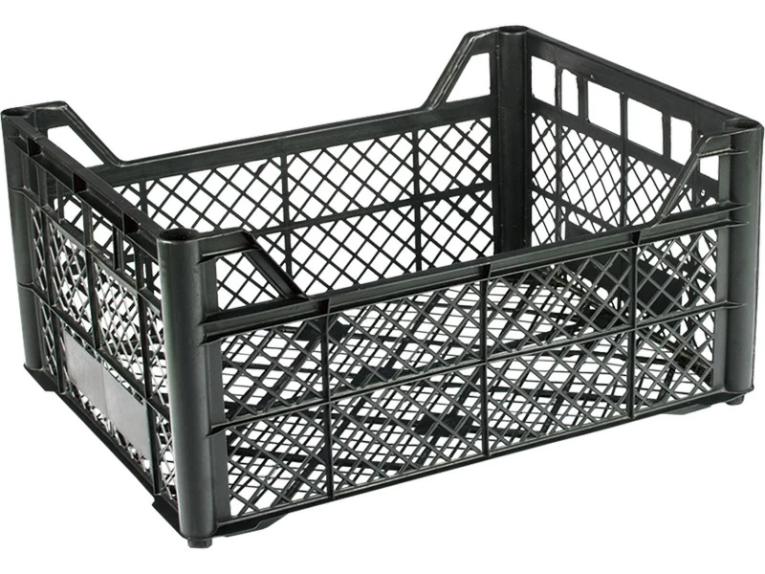 Ящик 400х300х185 сетка ромб чёрный купить в Великом Новгороде Ящик 400х300х185 сетка ромб чёрный купить в Великом Новгороде