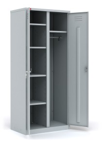 Двухсекционный металлический шкаф ШРМ-22У/800 Двухсекционный металлический шкаф ШРМ-22У/800