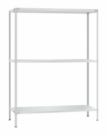 Стеллаж металлический Титан МС-500 3000х1500х400 3 полки Стеллаж металлический Титан МС-500 3000х1500х400 3 полки