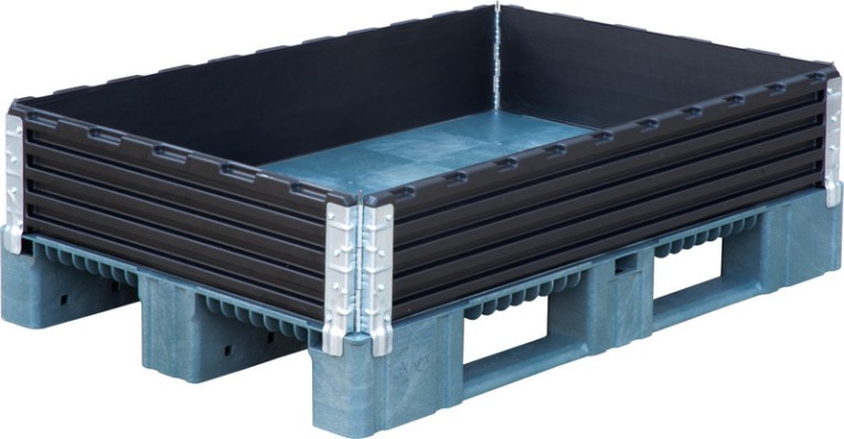 Складная паллетная рама усиленная (евроборт) 1200х800х200 купить в Великом Новгороде Складная паллетная рама усиленная (евроборт) 1200х800х200 купить в Великом Новгороде