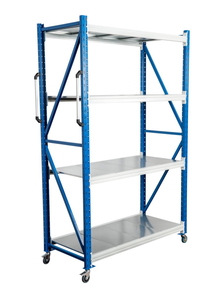 Стеллаж мобильный БиКом СТ-4 200x120x70 4 полки купить в Великом Новгороде Стеллаж мобильный БиКом СТ-4 200x120x70 4 полки купить в Великом Новгороде