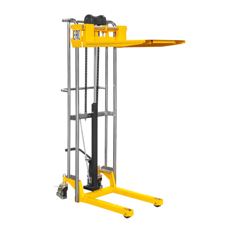 Ручной гидравлический штабелер PJ4150 (400 кг; 1,5 м; с вилами и площадкой) SMARTLIFT (SMART) купить в Великом Новгороде Ручной гидравлический штабелер PJ4150 (400 кг; 1,5 м; с вилами и площадкой) SMARTLIFT (SMART) купить в Великом Новгороде
