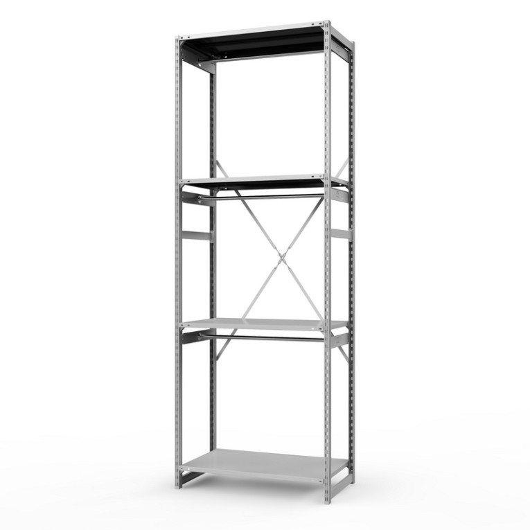Стеллаж металлический ТСУ Универсал, 3000х1060х500 мм.Штанги: 3шт. Полки: металл 4 шт. купить в Великом Новгороде Стеллаж металлический ТСУ Универсал, 3000х1060х500 мм.Штанги: 3шт. Полки: металл 4 шт. купить в Великом Новгороде