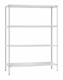 Стеллаж металлический Титан МС-500 3000х1500х500 4 полки Стеллаж металлический Титан МС-500 3000х1500х500 4 полки