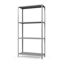 Стеллаж ТС Лайт с перф. полками 1000х1000х400 4 полки Стеллаж ТС Лайт с перф. полками 1000х1000х400 4 полки