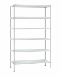 Стеллаж металлический Титан МС-500 2400х1200х300 6 полок Стеллаж металлический Титан МС-500 2400х1200х300 6 полок