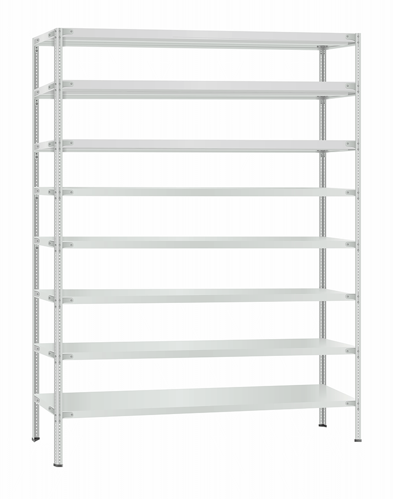 Стеллаж металлический Титан МС-900 3000x1000x500 8 полок купить в Великом Новгороде Стеллаж металлический Титан МС-900 3000x1000x500 8 полок купить в Великом Новгороде