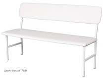 Банкетка терапевтическая МД БС (Белый)