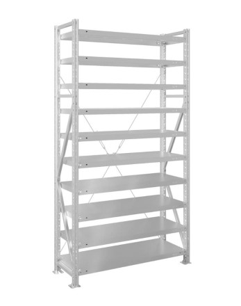 Стеллаж MS U 2000x700x500 10 полок (350 кг, металл)