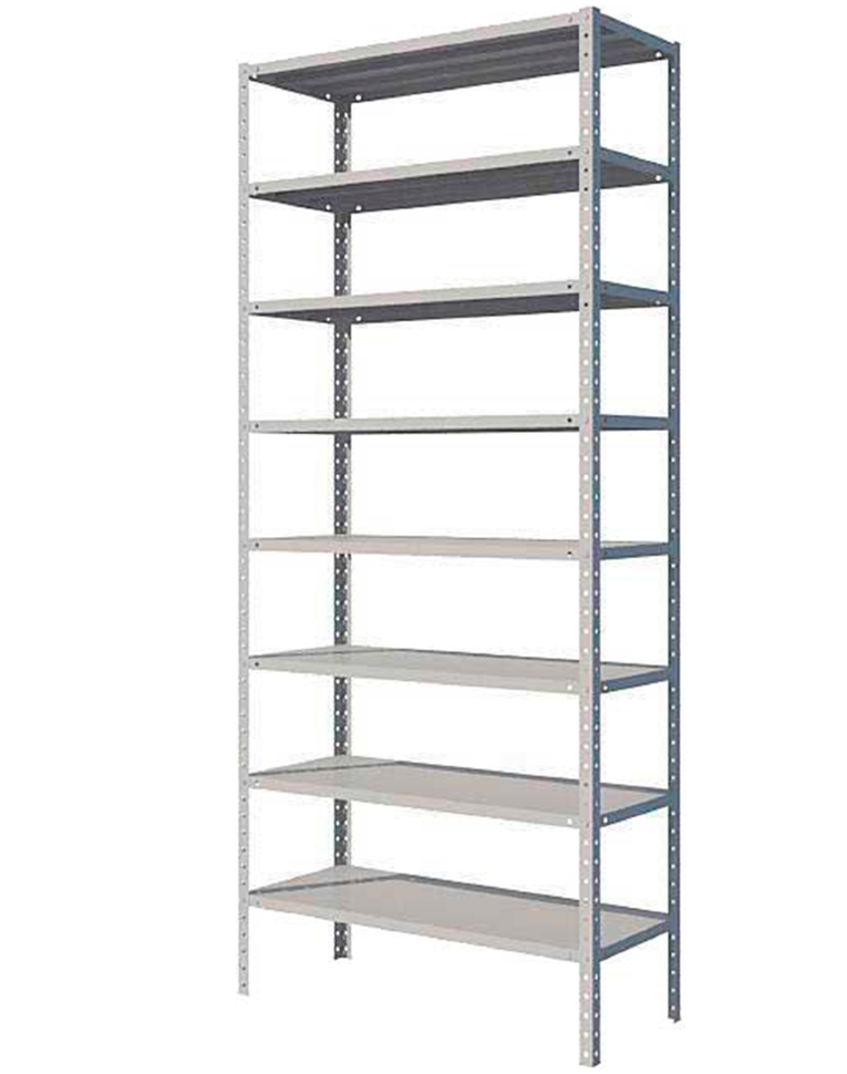 Стеллаж MS Standart 1850х700х300 8 полок купить в Великом Новгороде