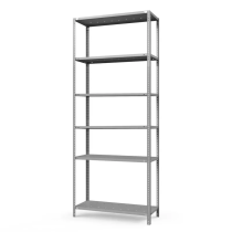 Стеллаж ТС Лайт с перф. полками 2500х1000х500 6 полок