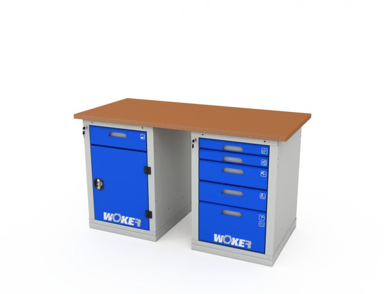 Верстак двухтумбовый WOKER PRO 2205.1500 купить в Великом Новгороде Верстак двухтумбовый WOKER PRO 2205.1500 купить в Великом Новгороде