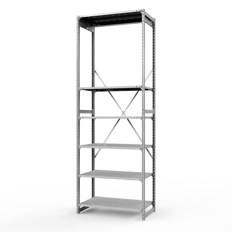 Стеллаж металлический ТСУ Универсал, 3000х1060х600 мм.Штанги: 1шт. Полки: металл перф. 6 шт. купить в Великом Новгороде