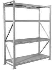 Стеллаж MS Profi 2500х1500х1000 4 полки Стеллаж MS Profi 2500х1500х1000 4 полки