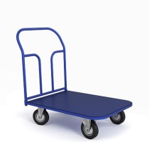 Тележка платформенная ТП 8 (г/п 550 кг, 1000x700 мм, колеса литая протекторная резина 160 мм) Тележка платформенная ТП 8 (г/п 550 кг, 1000x700 мм, колеса литая протекторная резина 160 мм)