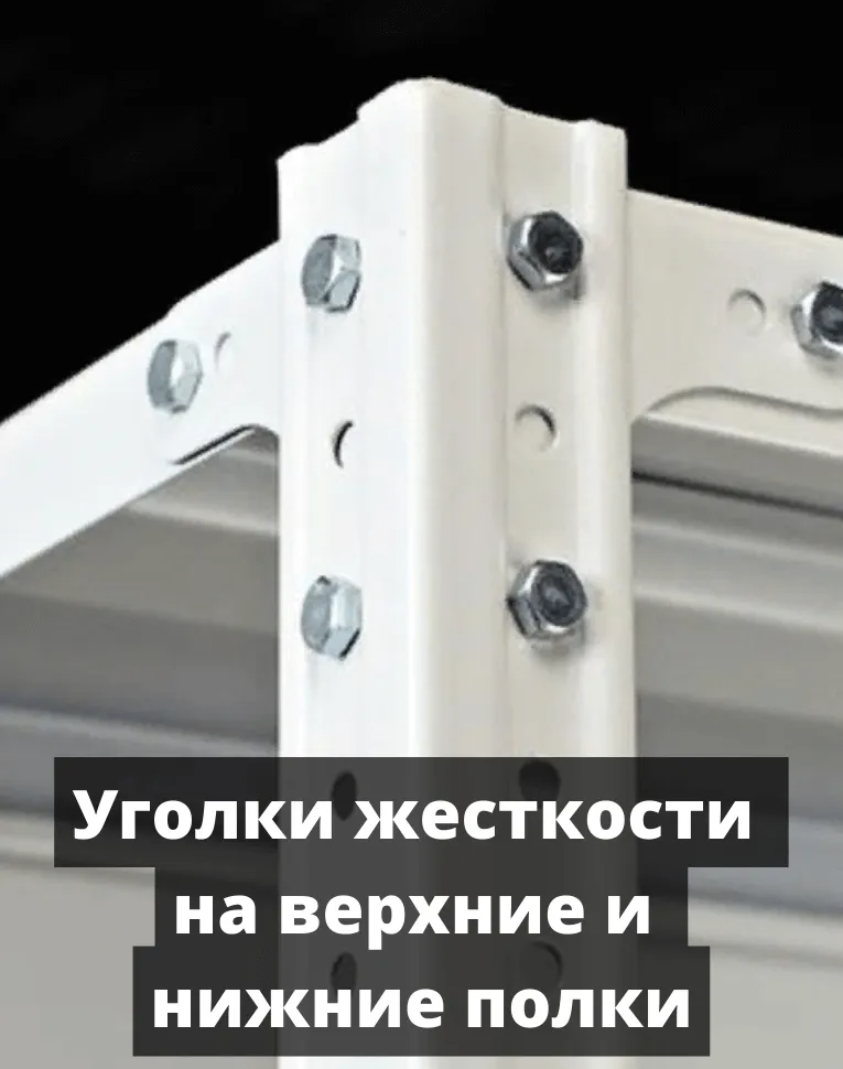 Стеллаж металлический Титан МС-750 3000x1000x600 10 полок купить в Великом Новгороде