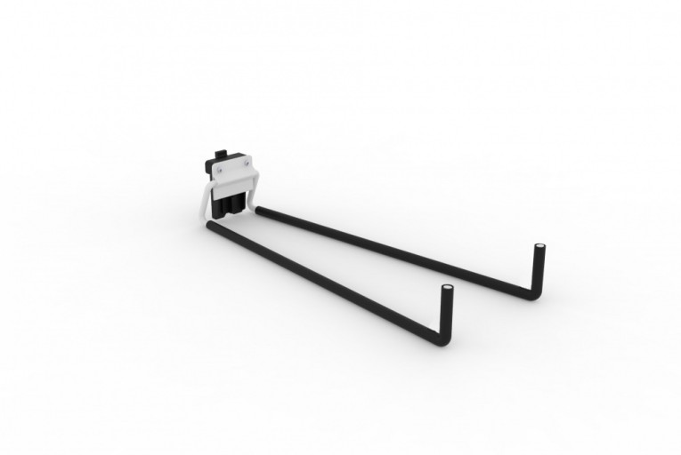 Держатель универсальный крюк двойной длинный купить в Великом Новгороде Держатель универсальный крюк двойной длинный купить в Великом Новгороде