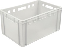 Ящик мясной 600х400х300 сплошной Е3 неокрашенный морозостойкий 3 кг Ящик мясной 600х400х300 сплошной Е3 неокрашенный морозостойкий 3 кг