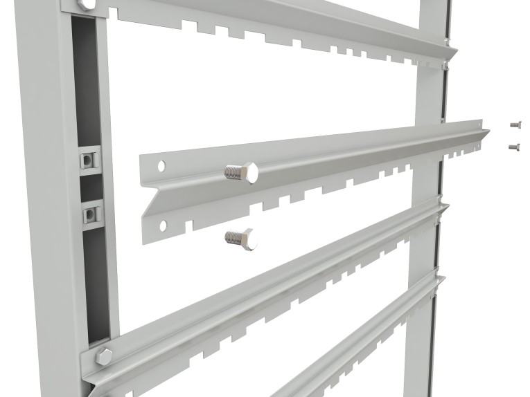 Стеллаж для пластиковых лотков SORTEX двухсторонний 1500x1000x800.04 купить в Великом Новгороде Стеллаж для пластиковых лотков SORTEX двухсторонний 1500x1000x800.04 купить в Великом Новгороде