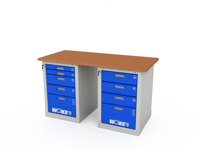 Верстак двухтумбовый WOKER PRO 2505.1500 купить в Великом Новгороде Верстак двухтумбовый WOKER PRO 2505.1500 купить в Великом Новгороде