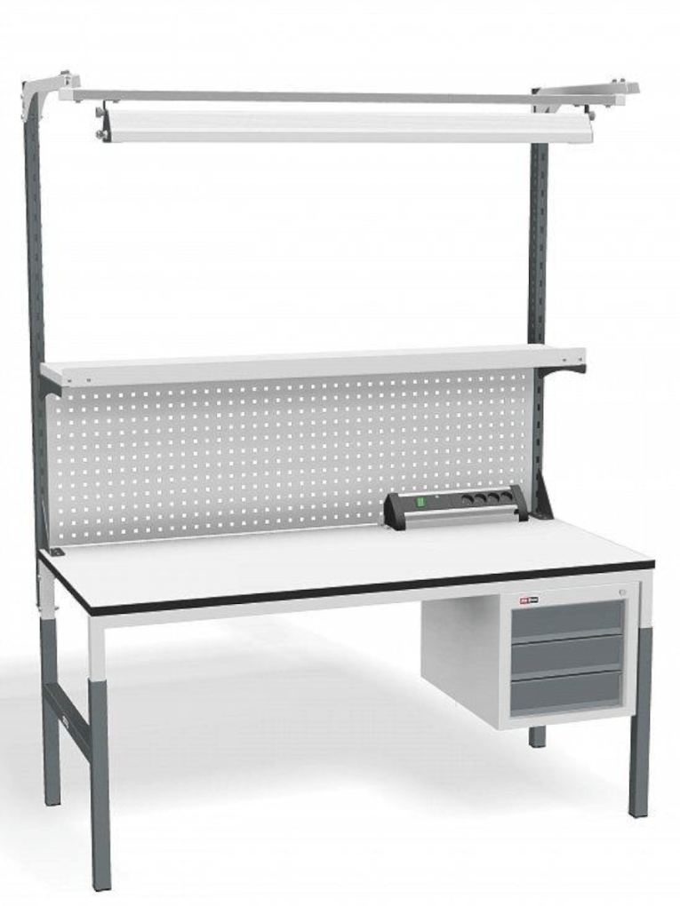 Стол монтажный ДиКом СР-М-150/90-05 ESD Пластик купить в Великом Новгороде Стол монтажный ДиКом СР-М-150/90-05 ESD Пластик купить в Великом Новгороде