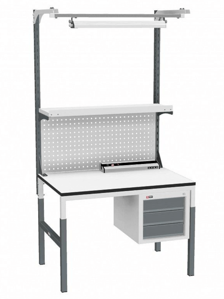 Стол монтажный ДиКом СР-М-100/90-05 ESD Пластик купить в Великом Новгороде Стол монтажный ДиКом СР-М-100/90-05 ESD Пластик купить в Великом Новгороде