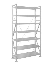 Стеллаж MS U 2000x1200x800 7 полок (180 кг, металл)