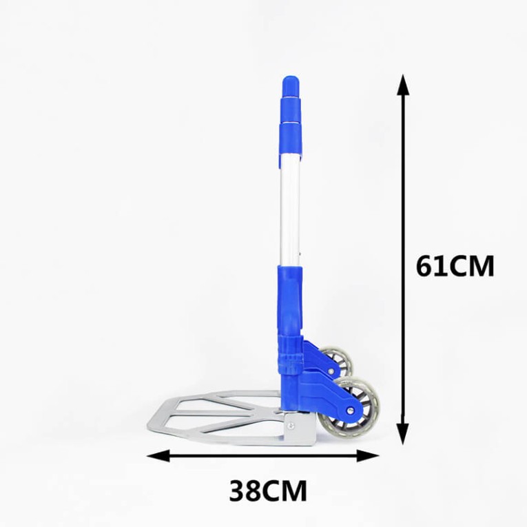 Тележка грузовая двухколесная складная PT-70 г/п 70 кг, колеса полиуретан 100 мм купить в Великом Новгороде