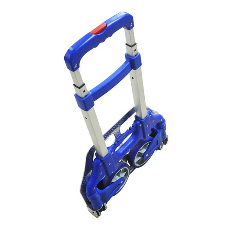 Тележка грузовая двухколесная складная PT-70 г/п 70 кг, колеса полиуретан 100 мм купить в Великом Новгороде