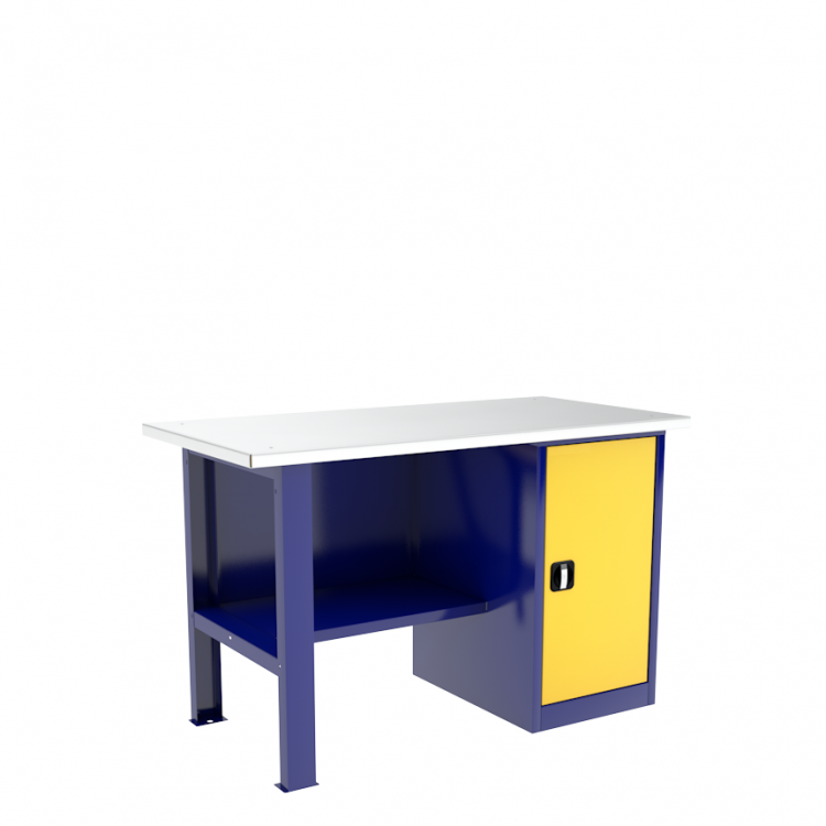 Однотумбовый слесарный верстак ВП-2/1,2 купить в Великом Новгороде Однотумбовый слесарный верстак ВП-2/1,2 купить в Великом Новгороде